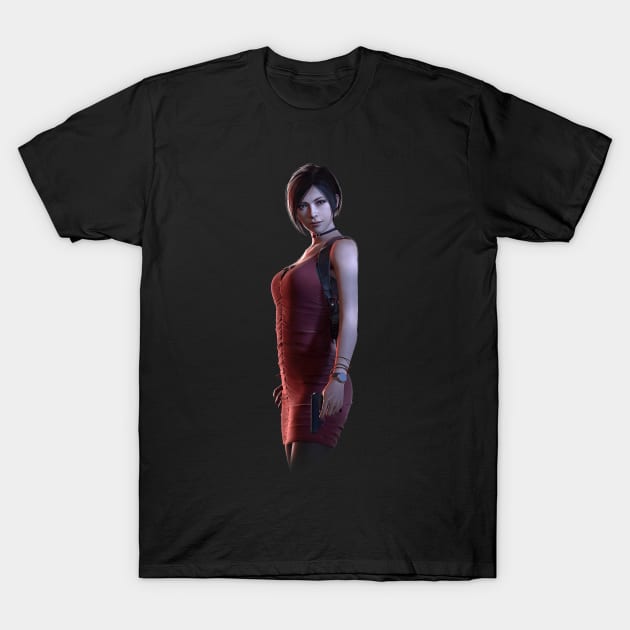 Resdent Evil 2 - ada v2 T-Shirt by OM Des